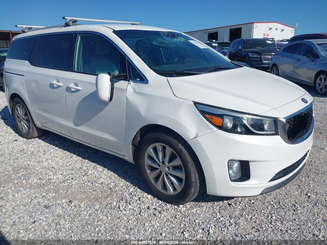 44987578 :رقم المزاد ، KNDMC5C17F6056985 vin ، 2015 Kia Sedona Ex مزاد بيع