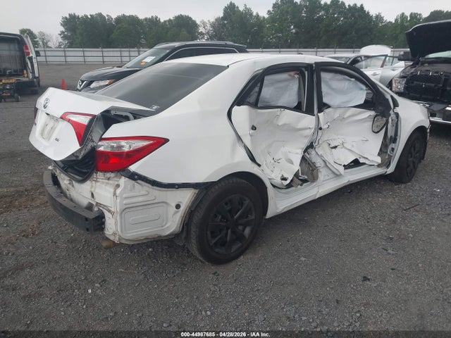 Aukcja sprzedaży 2016 Toyota Corolla Le, vin: 5YFBURHE6GP405846, numer aukcji: 44987685