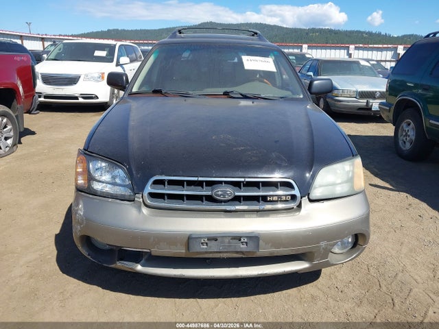 2001 Subaru Outback H6-3.0 მანქანა იყიდება აუქციონზე, vin: 4S3BH806617666471, აუქციონის ნომერი: 44987686