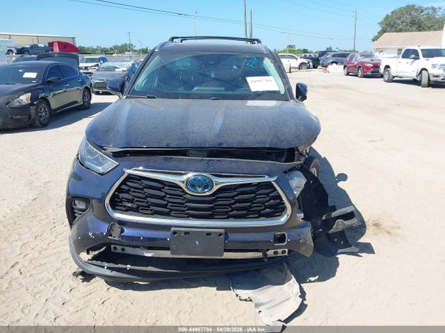 2020 Toyota Highlander Hybrid Limited მანქანა იყიდება აუქციონზე, vin: 5TDXBRCH2LS006396, აუქციონის ნომერი: 44987784