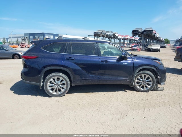 2020 Toyota Highlander Hybrid Limited მანქანა იყიდება აუქციონზე, vin: 5TDXBRCH2LS006396, აუქციონის ნომერი: 44987784