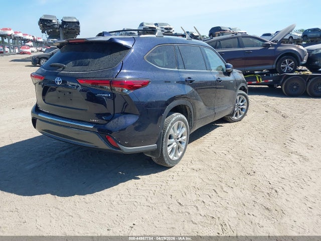 2020 Toyota Highlander Hybrid Limited მანქანა იყიდება აუქციონზე, vin: 5TDXBRCH2LS006396, აუქციონის ნომერი: 44987784
