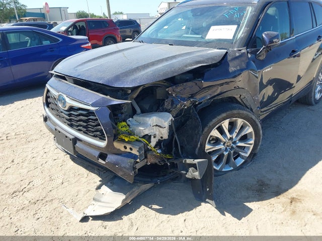 2020 Toyota Highlander Hybrid Limited მანქანა იყიდება აუქციონზე, vin: 5TDXBRCH2LS006396, აუქციონის ნომერი: 44987784