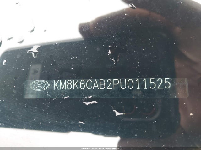 2023 Hyundai Kona Sel მანქანა იყიდება აუქციონზე, vin: KM8K6CAB2PU011525, აუქციონის ნომერი: 44987790