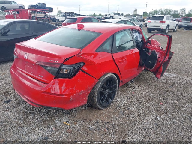 Продаж на аукціоні авто 2025 Honda Civic Hybrid Sport/sport Touring, vin: 2HGFE4F80SH309791, номер лоту: 44987853