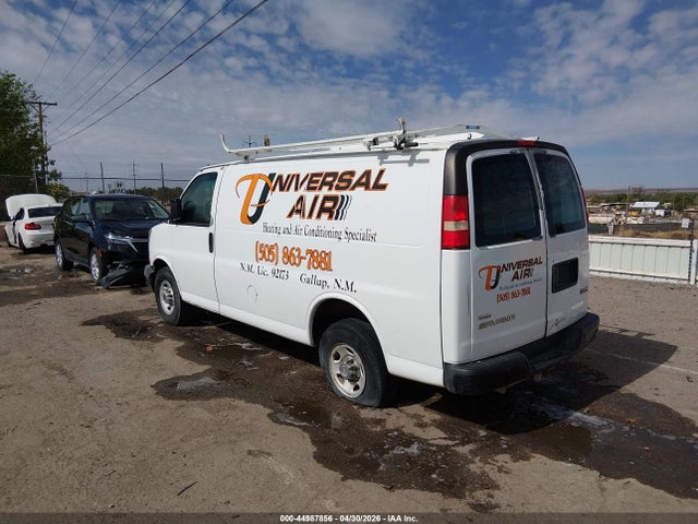 Продаж на аукціоні авто 2010 Gmc Savana 2500 Work Van, vin: 1GTZGFBG6A1179981, номер лоту: 44987856