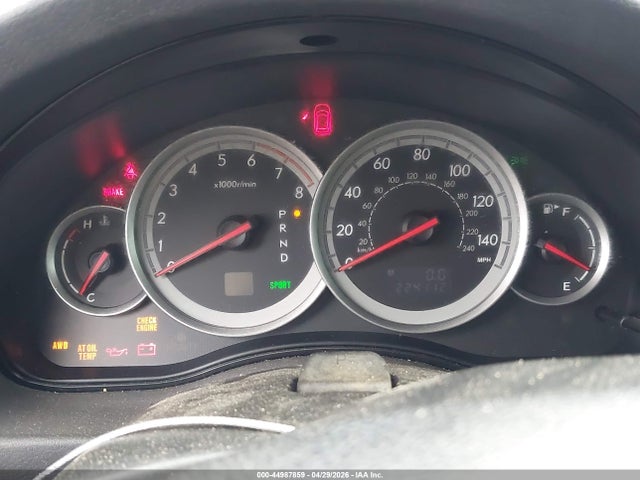 2005 Subaru Legacy 2.5i მანქანა იყიდება აუქციონზე, vin: 4S3BL616357219958, აუქციონის ნომერი: 44987859