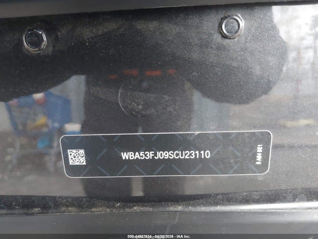2025 Bmw 530i Xdrive მანქანა იყიდება აუქციონზე, vin: WBA53FJ09SCU23110, აუქციონის ნომერი: 44987934