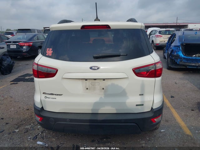 44987987 :رقم المزاد ، MAJ3S2GE2KC304555 vin ، 2019 Ford Ecosport Se مزاد بيع