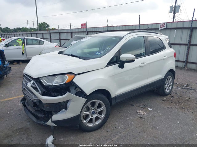 44987987 :رقم المزاد ، MAJ3S2GE2KC304555 vin ، 2019 Ford Ecosport Se مزاد بيع