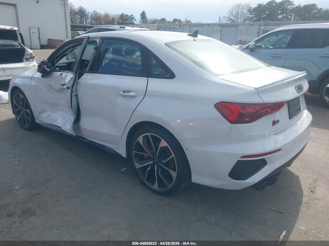2024 Audi S3 Premium Plus Tfsi Quattro S Tronic მანქანა იყიდება აუქციონზე, vin: WAUH3DGY5RA129580, აუქციონის ნომერი: 44988022