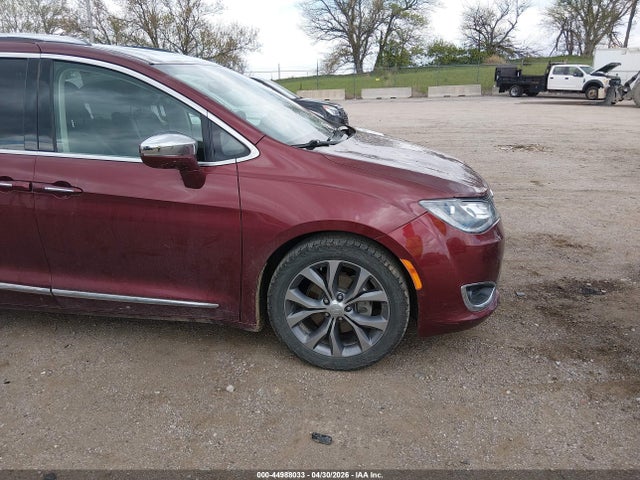 44988033 :رقم المزاد ، 2C4RC1GG7JR259907 vin ، 2018 Chrysler Pacifica Limited مزاد بيع