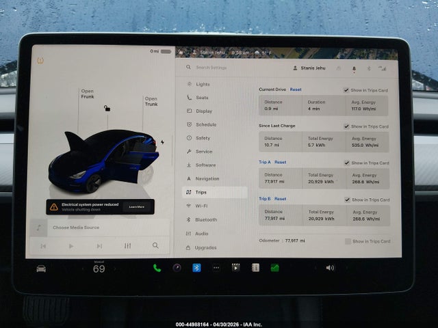 Tesla Model 3 Rear-wheel Drive 2023 5YJ3E1EA1PF558537 Image 7