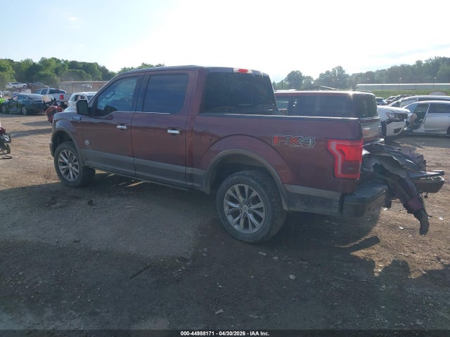 44988171 :رقم المزاد ، 1FTEW1EF1HFA45657 vin ، 2017 Ford F-150 King Ranch مزاد بيع