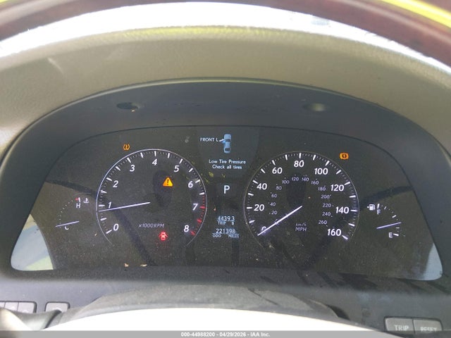 Продаж на аукціоні авто 2009 Lexus Ls 460, vin: JTHBL46F795086215, номер лоту: 44988200