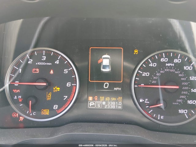 2023 Subaru Wrx Gt მანქანა იყიდება აუქციონზე, vin: JF1VBAU64P8803156, აუქციონის ნომერი: 44988306