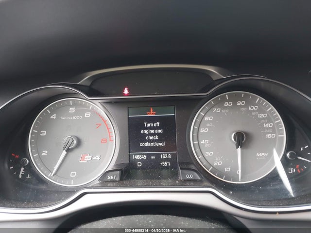 2014 Audi S4 3.0t Premium Plus მანქანა იყიდება აუქციონზე, vin: WAUBGAFL4EA144810, აუქციონის ნომერი: 44988314