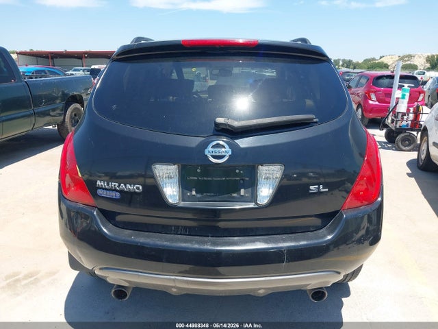 2003 Nissan Murano Sl მანქანა იყიდება აუქციონზე, vin: JN8AZ08TX3W117762, აუქციონის ნომერი: 44988348