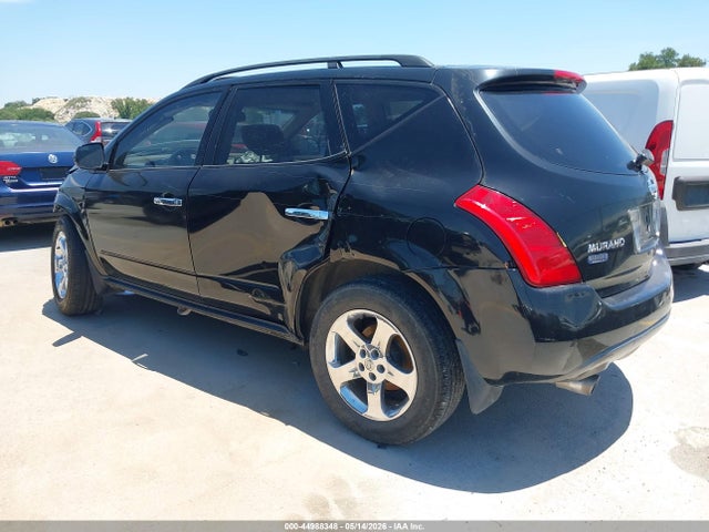 2003 Nissan Murano Sl მანქანა იყიდება აუქციონზე, vin: JN8AZ08TX3W117762, აუქციონის ნომერი: 44988348