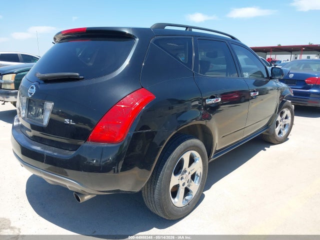 2003 Nissan Murano Sl მანქანა იყიდება აუქციონზე, vin: JN8AZ08TX3W117762, აუქციონის ნომერი: 44988348