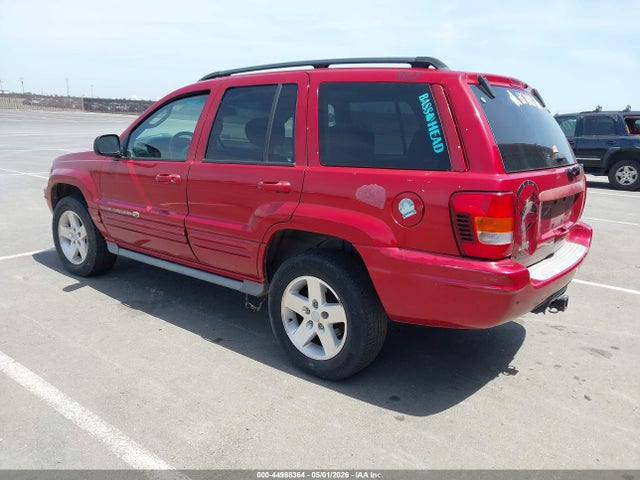 Продажа на аукционе авто 2003 Jeep Grand Cherokee Overland, vin: 1J8GW68J33C503711, номер лота: 44988364