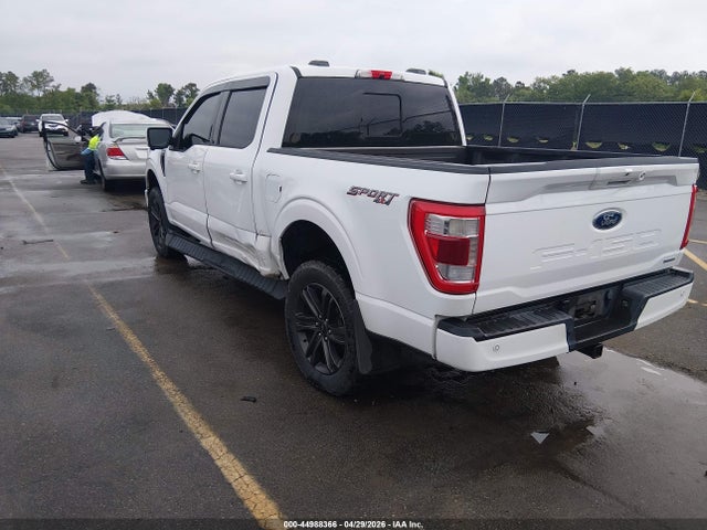 44988366 :رقم المزاد ، 1FTFW1E82MFC39839 vin ، 2021 Ford F-150 Lariat مزاد بيع