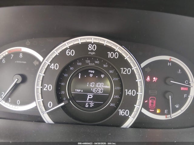 2015 Honda Accord Ex-l მანქანა იყიდება აუქციონზე, vin: 1HGCR2F88FA015605, აუქციონის ნომერი: 44988422