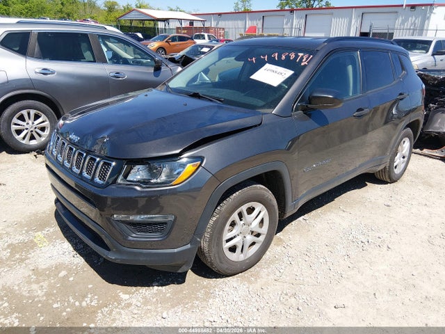 2018 Jeep Compass Sport Fwd მანქანა იყიდება აუქციონზე, vin: 3C4NJCAB0JT335249, აუქციონის ნომერი: 44988482