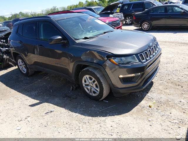 2018 Jeep Compass Sport Fwd მანქანა იყიდება აუქციონზე, vin: 3C4NJCAB0JT335249, აუქციონის ნომერი: 44988482