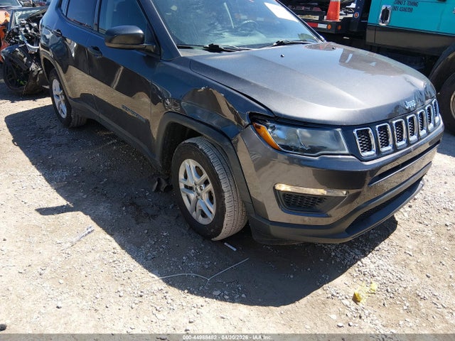 2018 Jeep Compass Sport Fwd მანქანა იყიდება აუქციონზე, vin: 3C4NJCAB0JT335249, აუქციონის ნომერი: 44988482