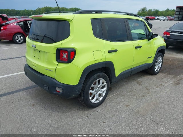 44988540 :رقم المزاد ، ZACCJBAB9JPJ22094 vin ، 2018 Jeep Renegade Sport 4x4 مزاد بيع