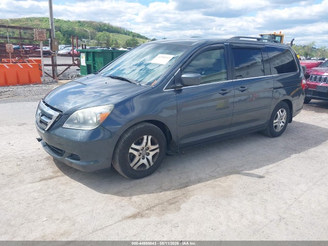 44988643 :رقم المزاد ، 5FNRL38445B029162 vin ، 2005 Honda Odyssey Ex مزاد بيع