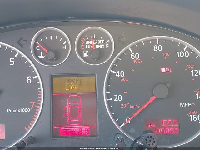 Aukcja sprzedaży 2004 Audi A6 3.0, vin: WAUJT64B74N030869, numer aukcji: 44988660