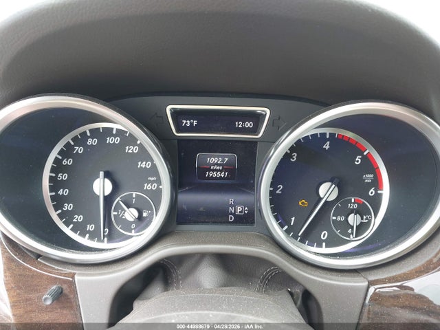 44988679 :رقم المزاد ، 4JGDA2EB8EA364233 vin ، 2014 Mercedes-benz Ml 350 Bluetec 4matic مزاد بيع