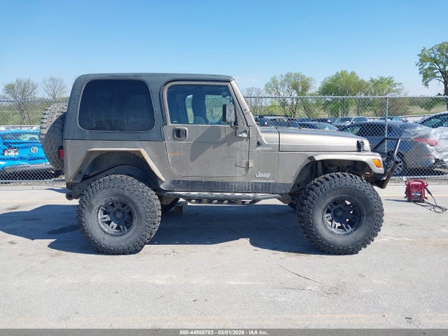 44988703 :رقم المزاد ، 1J4FA49S23P327007 vin ، 2003 Jeep Wrangler Sport مزاد بيع