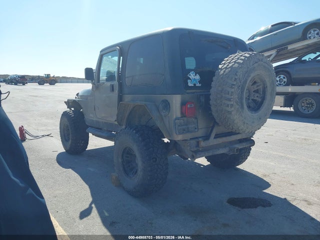 44988703 :رقم المزاد ، 1J4FA49S23P327007 vin ، 2003 Jeep Wrangler Sport مزاد بيع