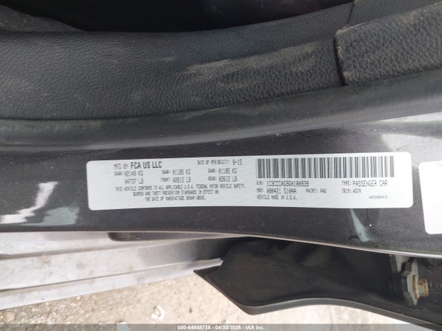 Aukcja sprzedaży 2016 Chrysler 200 Limited Platinum, vin: 1C3CCCAG9GN100939, numer aukcji: 44988736