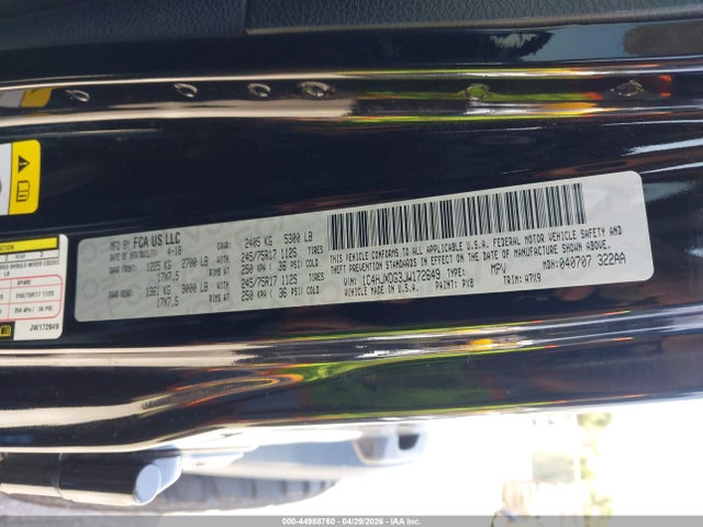 1C4HJXDG3JW172649 Jeep Wrangler Unlimited Sport 4x4