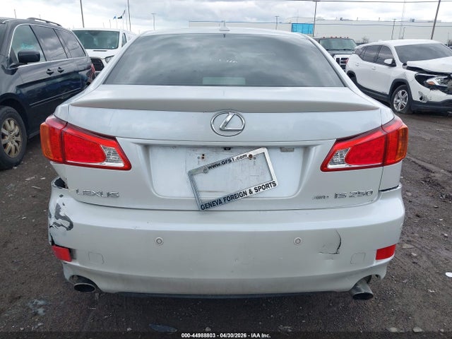 44988803 :رقم المزاد ، JTHCK262892028401 vin ، 2009 Lexus Is 250 مزاد بيع