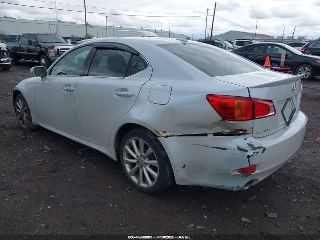 44988803 :رقم المزاد ، JTHCK262892028401 vin ، 2009 Lexus Is 250 مزاد بيع