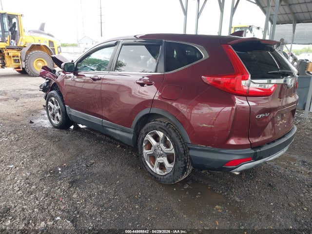44988842 :رقم المزاد ، 2HKRW2H85HH630607 vin ، 2017 Honda Cr-v Ex-l/ex-l Navi مزاد بيع