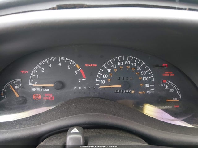2002 Pontiac Grand Prix Gtp მანქანა იყიდება აუქციონზე, vin: 1G2WR52172F268163, აუქციონის ნომერი: 44988874