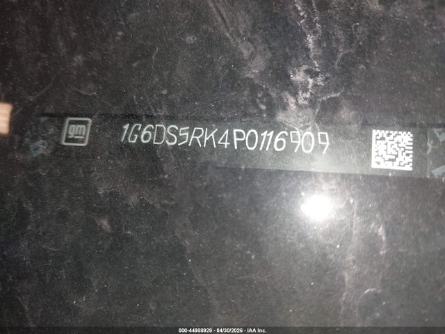 44988929 :رقم المزاد ، 1G6DS5RK4P0116909 vin ، 2023 Cadillac Ct5 Luxury مزاد بيع