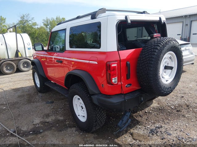 2024 Ford Bronco Heritage Edition მანქანა იყიდება აუქციონზე, vin: 1FMDE4CH8RLB54510, აუქციონის ნომერი: 44988945