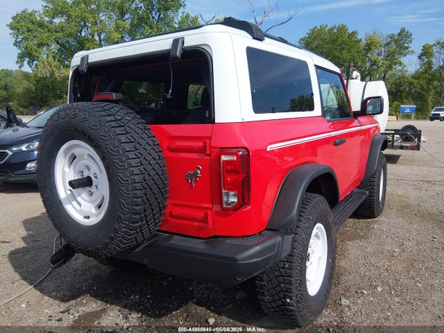 2024 Ford Bronco Heritage Edition მანქანა იყიდება აუქციონზე, vin: 1FMDE4CH8RLB54510, აუქციონის ნომერი: 44988945