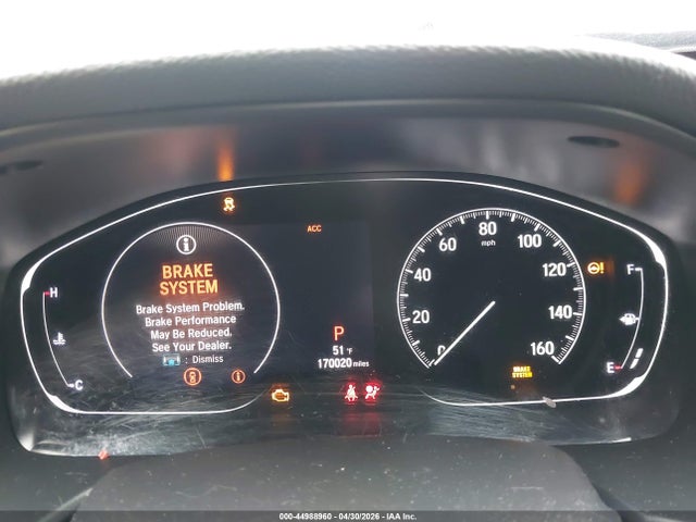 44988960 :رقم المزاد ، 1HGCV1F90JA037315 vin ، 2018 Honda Accord Touring مزاد بيع