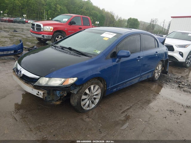 2010 Honda Civic Ex-l მანქანა იყიდება აუქციონზე, vin: 2HGFA1F96AH514792, აუქციონის ნომერი: 44988966