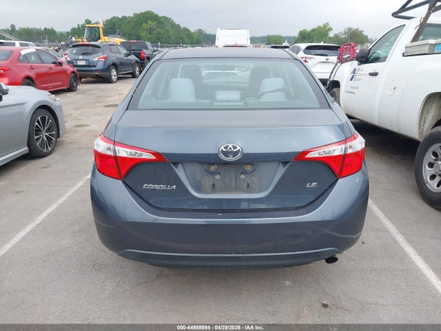 Продажа на аукционе авто 2015 Toyota Corolla Le, vin: 2T1BURHE5FC406498, номер лота: 44988994