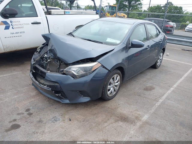 Продажа на аукционе авто 2015 Toyota Corolla Le, vin: 2T1BURHE5FC406498, номер лота: 44988994