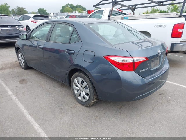 Продажа на аукционе авто 2015 Toyota Corolla Le, vin: 2T1BURHE5FC406498, номер лота: 44988994
